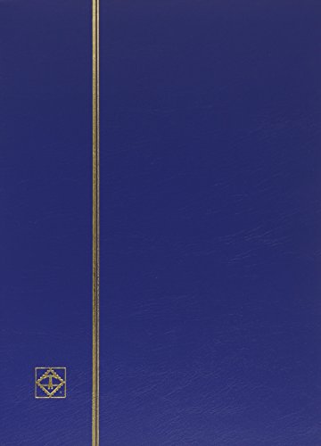 Classeur philatelique a feuilles fixes, 64 page...