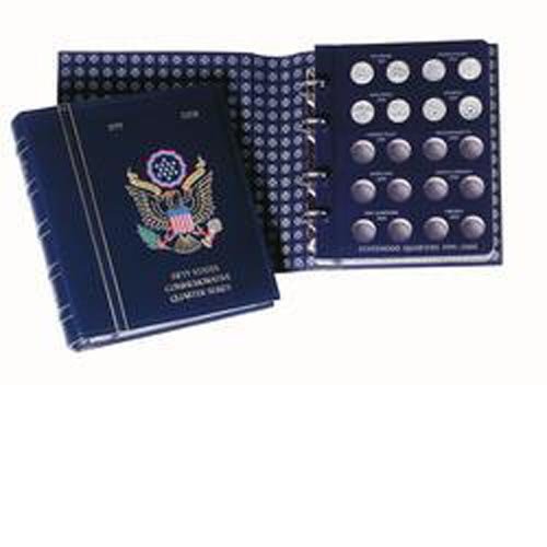 Leuchtturm Album Numismatique VISTA, pour US-Qu...
