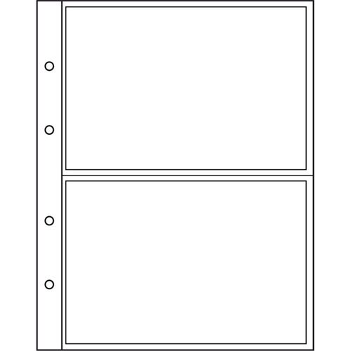 Feuilles Numismatiques NUMIS, 2 compartiments p...