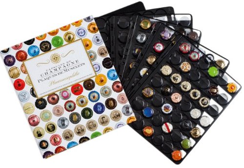 Champagne- Album Grand Format avec 5 boîtes noi...