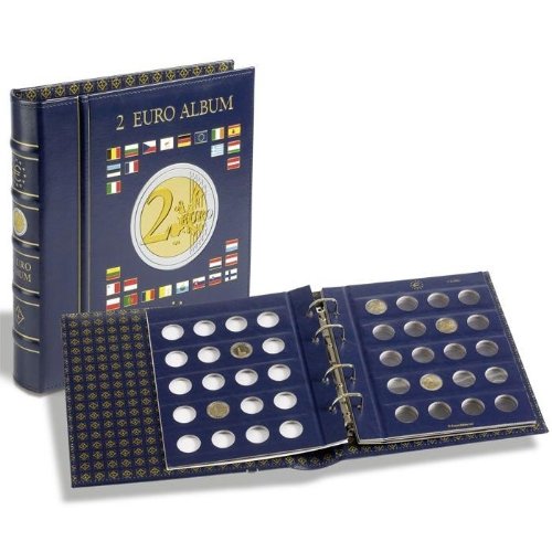 VISTA album numismatique pourpièces de 2 euros ...