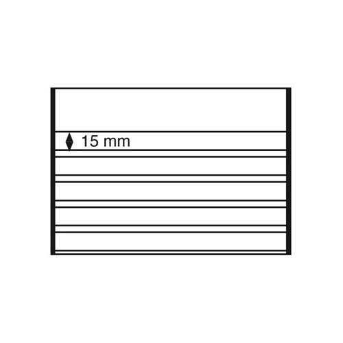 Leuchtturm Cartes standard PVC 210x148 mm,5 ban...