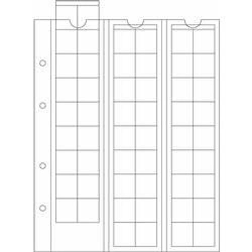 Feuilles Numismatiques OPTIMA, pour 54 pièces d...