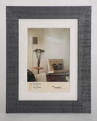 Home cadre en bois 20x30 gris