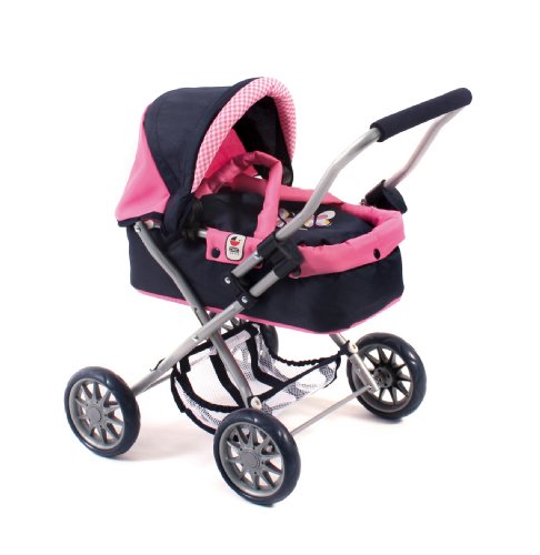 Bayer Chic Mini peluche voiture "SMARTY" - motif rose Checker code EAN 4004181555461 