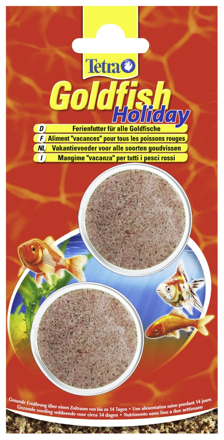 Tetra Blocs départ en vacances pour poissons rouges Goldfish Tetra code EAN 4004218158764 