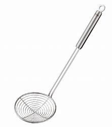 95682 araignée / ecumoire à friture manche rond...