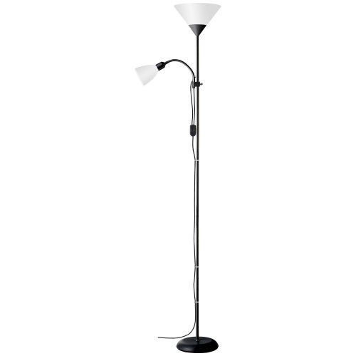 93008/76 spari 4 lampadaire avec liseuse alumin...