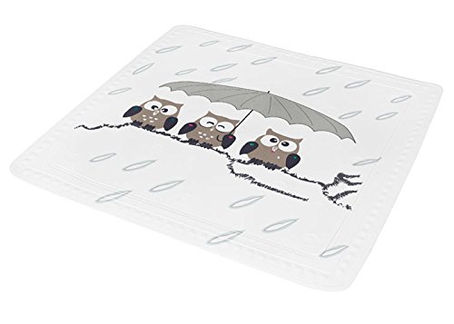 5370271002 hibou tapis de douche en pvc taupe 55 x 55 cm 4004478223615 Kleine Wolke 5370271002 hibou tapis de douche en pvc taupe 55 x 55 cm 4004478223615 Kleine Wolke