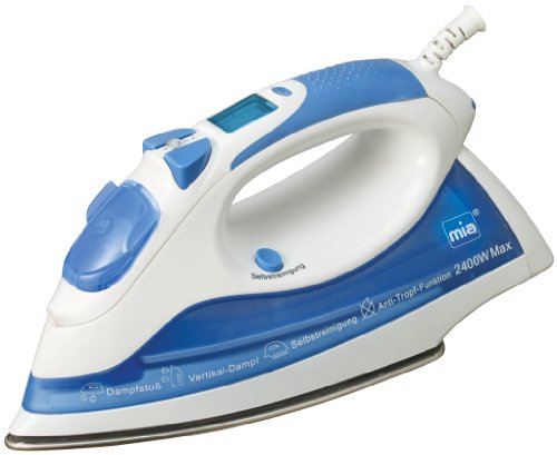 Mia DB 8465K Fer à repasser à vapeur avec écran...