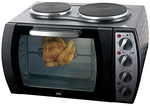 MIA To 2311 n de cuisine avec tournebroche, cuisine de pâtisserie petit griller dans un, 2930 w noir code EAN 4005274123116 