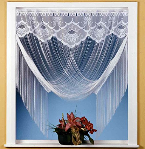 Rideau de fils Rideau brise-bise raffbar élégan...