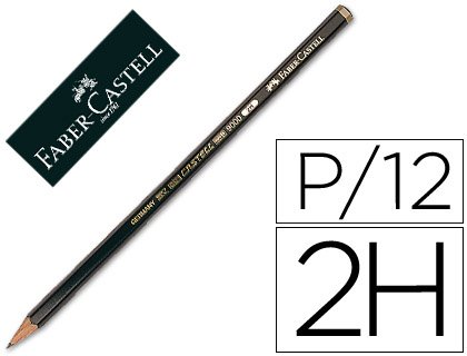 - lapices de graphite faber 9000 2h - unité (lo...