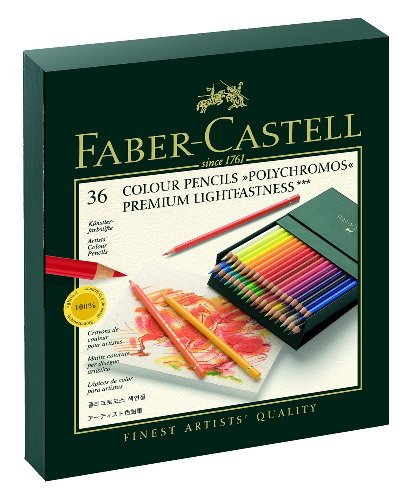 110038 crayon polychromos studio box de 36 pièces