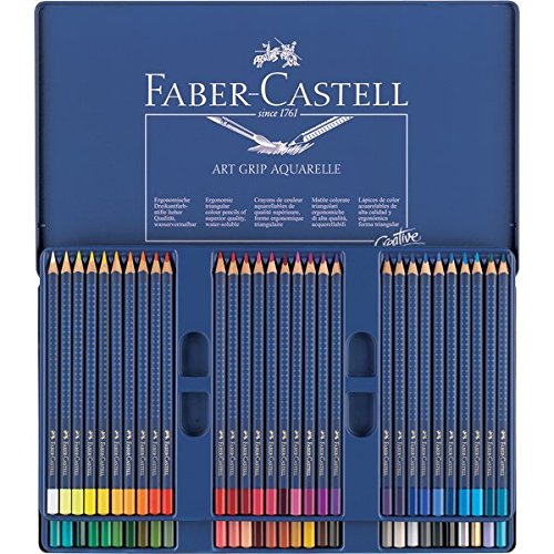 114260 crayons de couleur art grip aquarelle bo...