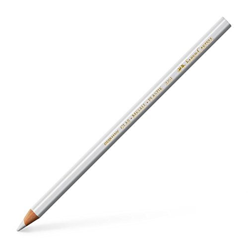 Faber-Castell FABER-CASTELL Crayon marqueur universel 2251 Spécial surfaces lisses Blanc code EAN 4005401159018 