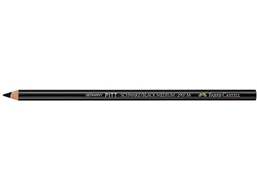FABER-CASTELL Crayon fusain PITT sans huile Moyen à l'unité 4005401174004 Faber-Castell FABER-CASTELL Crayon fusain PITT sans huile Moyen à l'unité 4005401174004 Faber-Castell