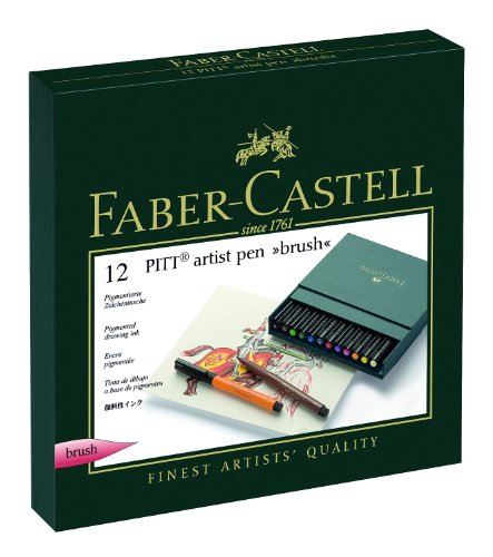 167146 feutre pitt artist pen studio box de 12 4005401671466 Faber-Castell 167146 feutre pitt artist pen studio box de 12 4005401671466 Faber-Castell