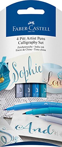 Pitt artist pen 267109 lot de 4 feutres à l'enc...