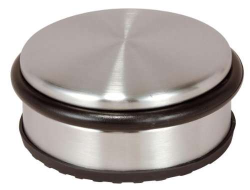ZHG Butoir de porte en acier inoxydable mat diamètre 10 cm 4005437821408 (4005437821408)