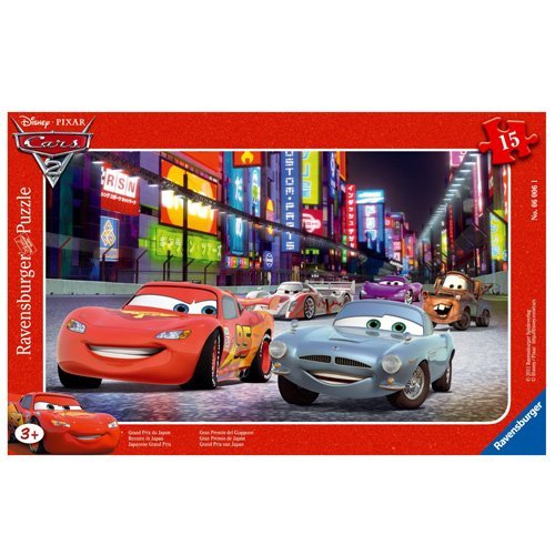 - 06006 - puzzle enfant avec cadre - cars 2, gr...