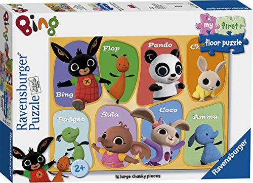 BING Ravensburger - Bing - Mon Premier Puzzle de Sol - 16 Pièces code EAN 4005556070527 