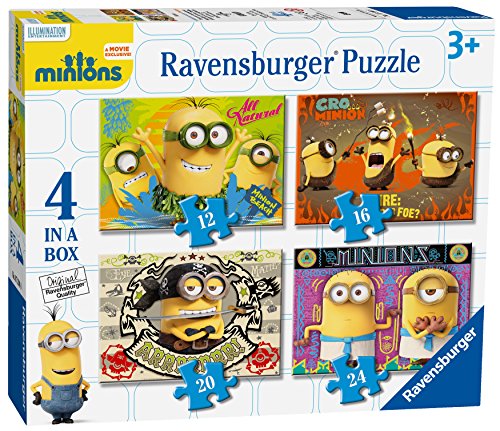 Ravensburger - Les Minions - 4 Puzzles - 12, 16...