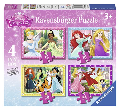 Ravensburger - Disney Princess - 4 Puzzles - 12...