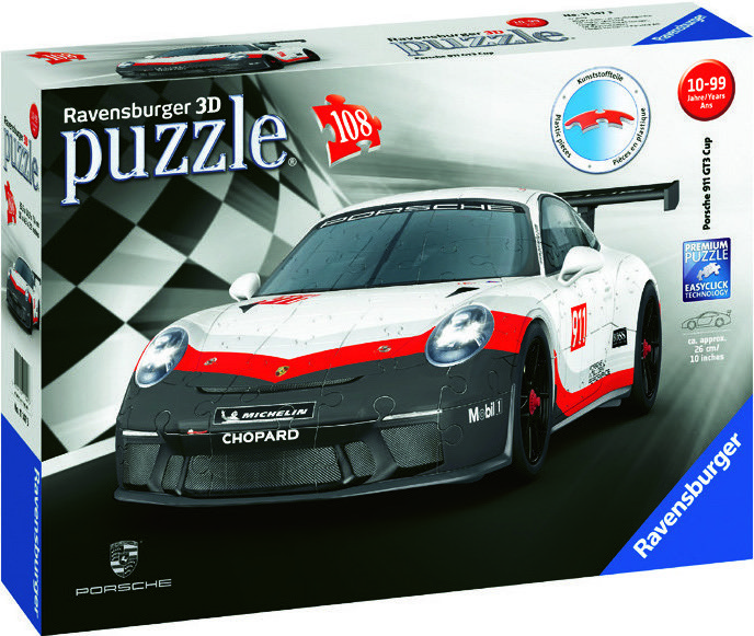 PUZZLE 3D PORSCHE 911 GT3 CUP