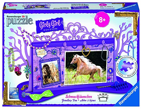 - 12068 - puzzle girly girl arbre à bijoux chevaux