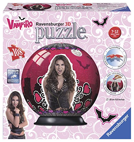 - 12265 - puzzle - 3d chica vampiro - 108 pièces