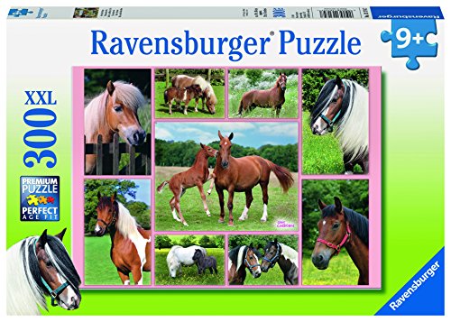 - 13174 - puzzle enfant classique  - chevaux de...