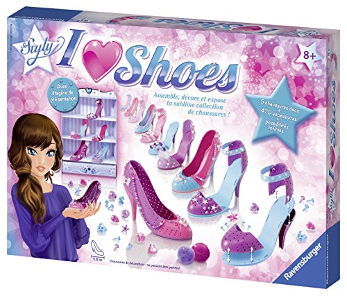 - 18589 - kit de loisirs créatifs - i love shoe...