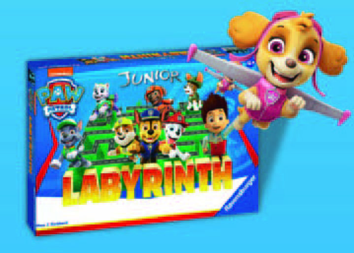 labyrinthe LABYRINTHE JUNIOR PAT PATROUILLE “RAVENSBURGER” code EAN 4005556207992 