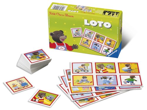 - jeu éducatif premier âge - loto petit ours brun