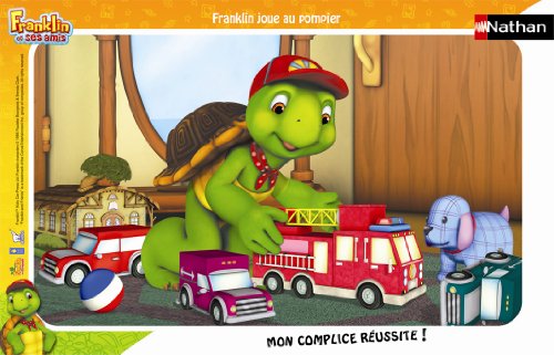 - 86098 - puzzle enfant avec cadre - franklin joue au pompier - 15 pièces 4005556860982 Nathan - 86098 - puzzle enfant avec cadre - franklin joue au pompier - 15 pièces 4005556860982 Nathan