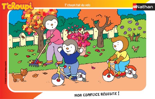 - 86109 - puzzle enfant avec cadre - t'choupi f...