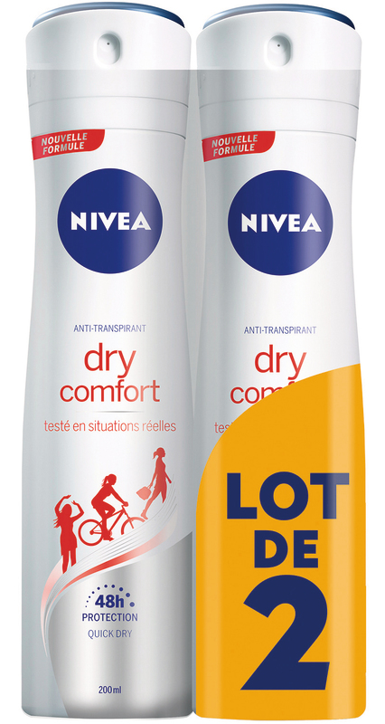 DÉODORANT ATOMISEUR FEMME DRY COMFORT (b) NIVEA