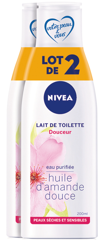 LAIT DE TOILETTE DOUCEUR HUILE D'AMANDE DOUCE N...