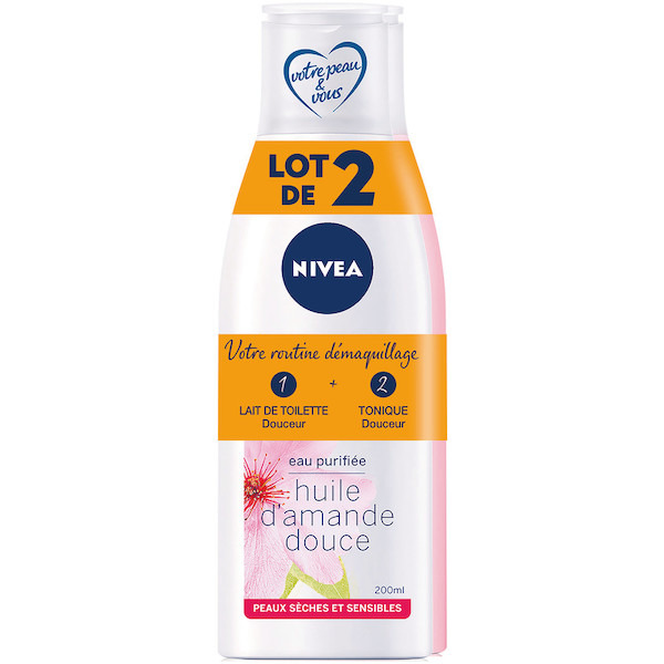 Lait démaquillant ou tonique