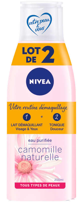 HUILE TONIQUE + DÉMAQUILLANT NIVEA