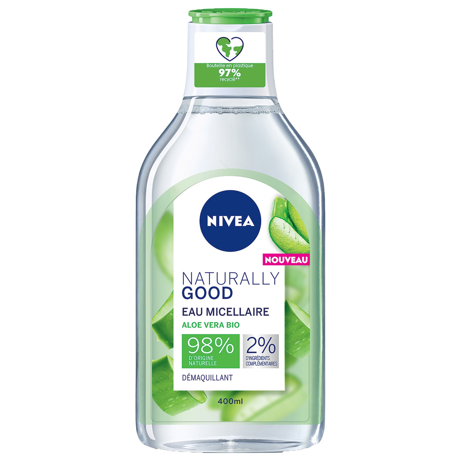 Eau micellaire démaquillant naturally good à l'...