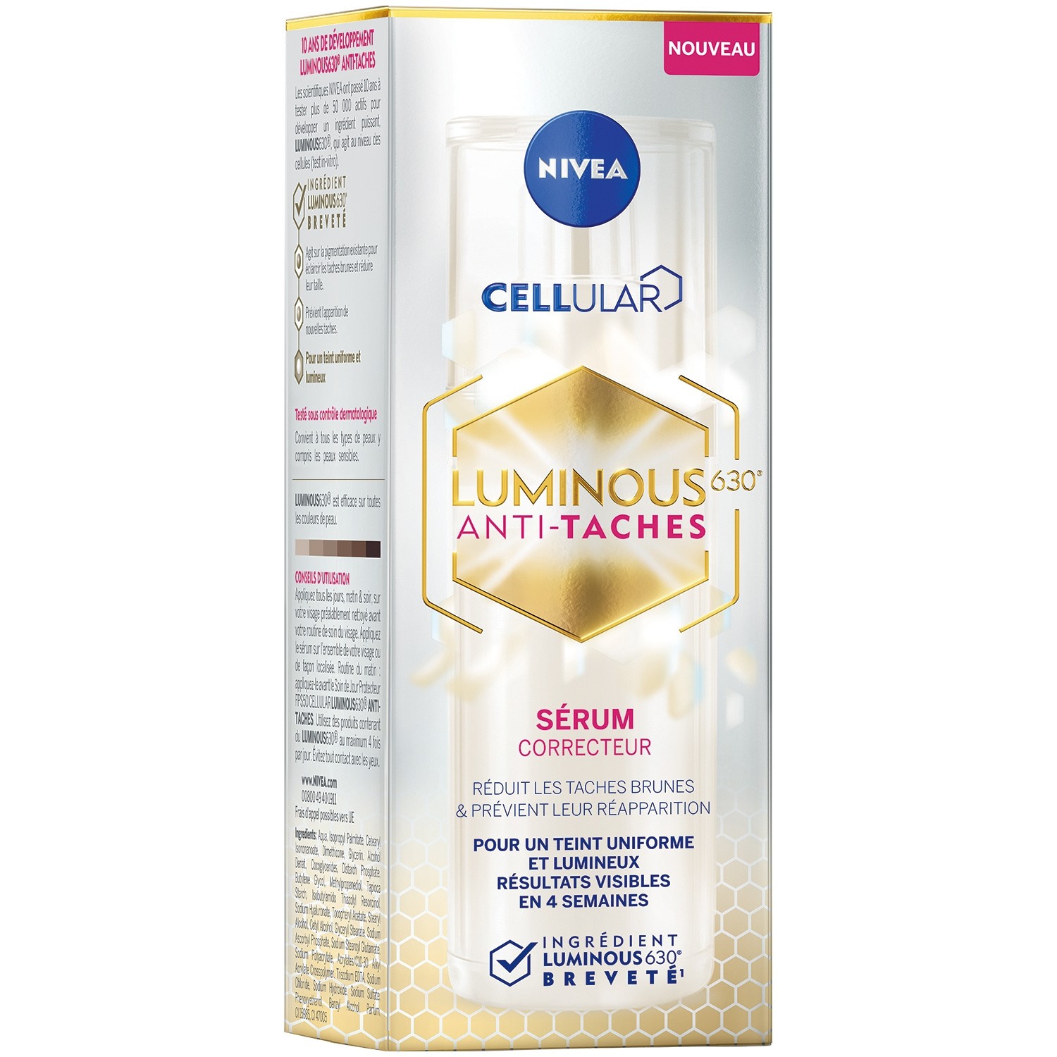Sérum visage correcteur anti-tâche luminous NIVEA