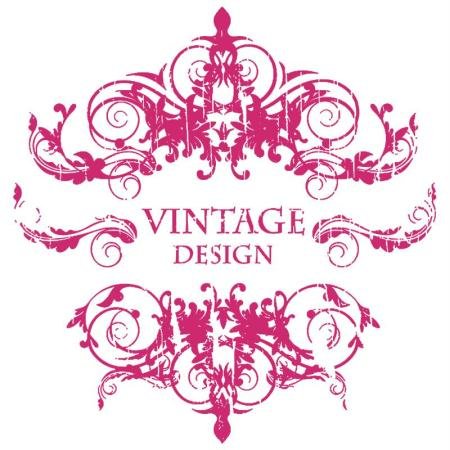 Rayher 4501800, design vintage, DIN A4, 1 SCHAB...