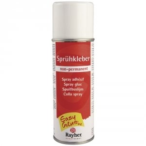 Rayher Hobby 3401400 Colle en spray, non perman...