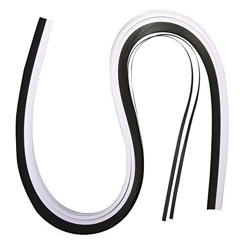 Papier pour Quilling 3 mm - Noir et blanc - 100...