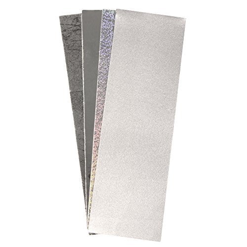 RAYHER 31439000 wachsfolie-argent-notes, 20 x 6...