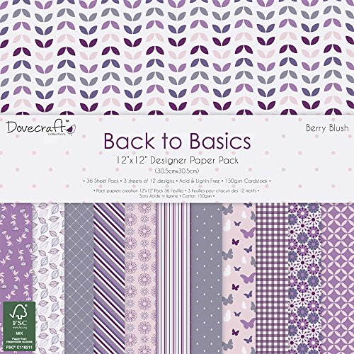 Rayher Hobby 60293000 Scrap Bloc de Berry Blush...