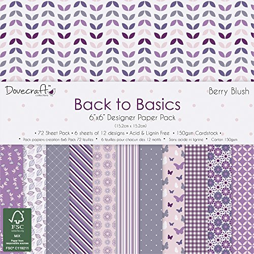 Rayher Hobby 60295000 Scrap Bloc de Berry Blush...