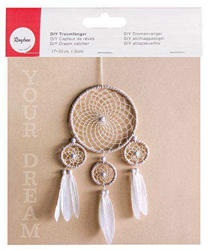 Kit DreamCatcher Attrape-rêves -17x33cm - beige...